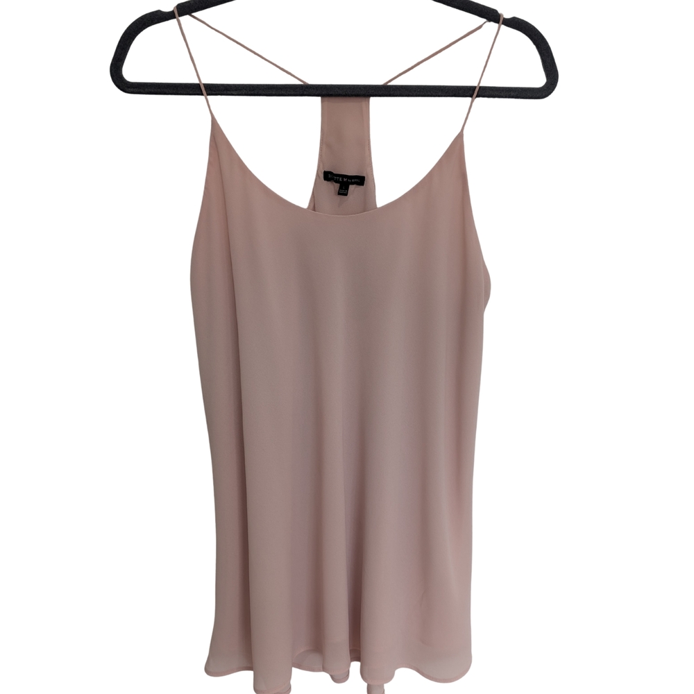 Elegant Blush Pink Women's Top